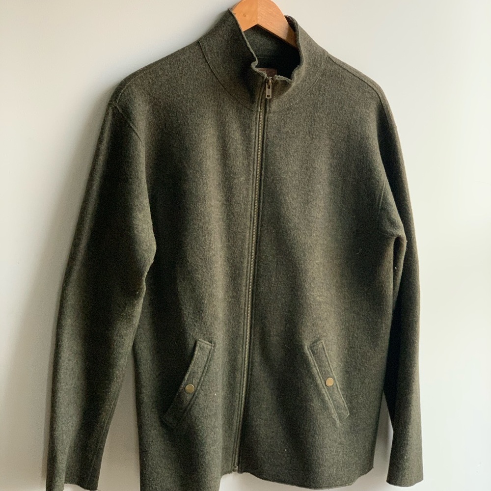 Ralph Lauren Wool Zip Up Jacket